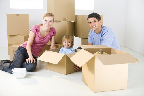 Organized short-term storage unit for business stock in Leyton