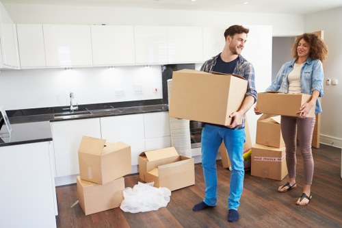 Flexible office storage setup for workspaces in Leyton