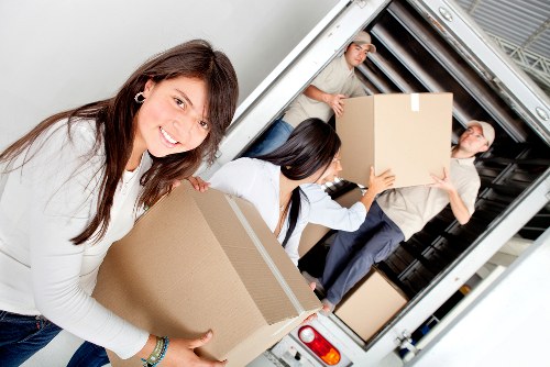 Professional home moving team in Leyton