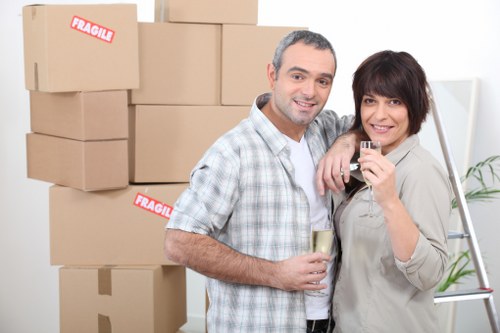 Local business using mobile self storage for inventory